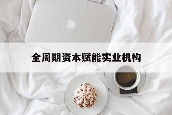 鹰潭市全周期资本赋能实业机构(全周期管理)